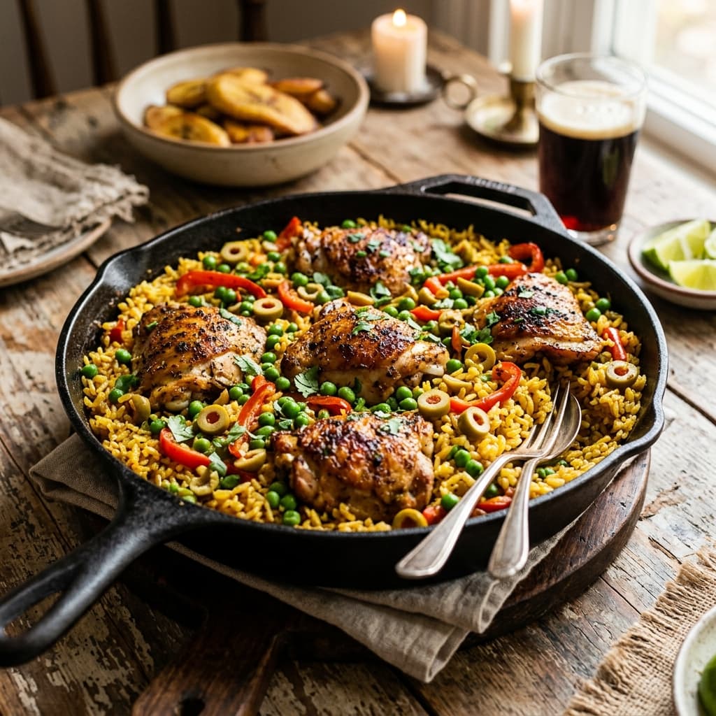 Cuban Arroz con Pollo