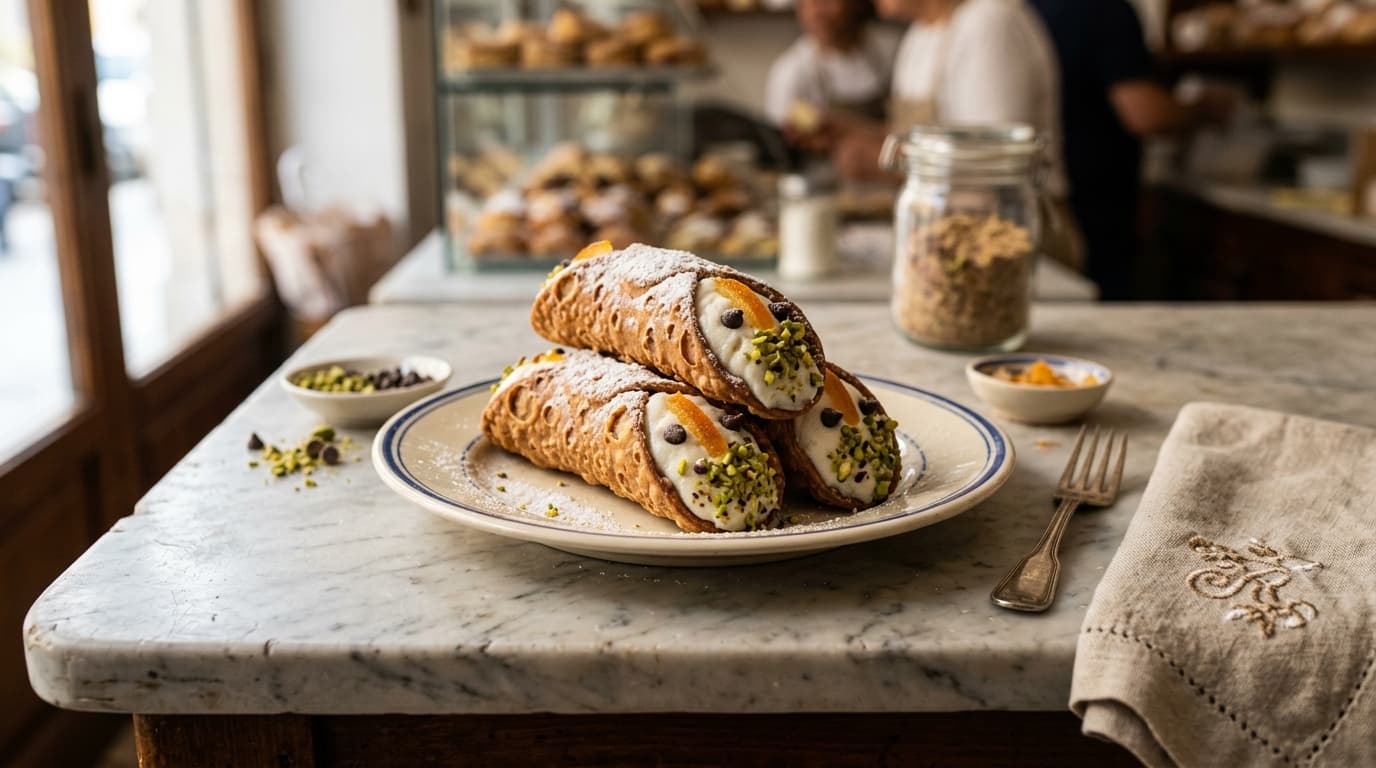 Authentic Sicilian Cannoli (Crispy Shells with Sweet Ricotta)