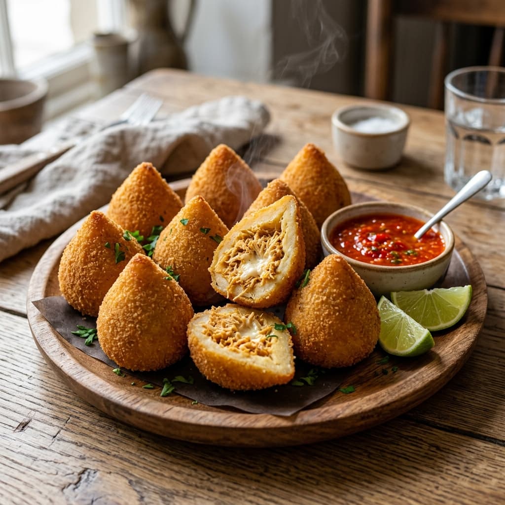 Coxinha (Chicken Croquettes)