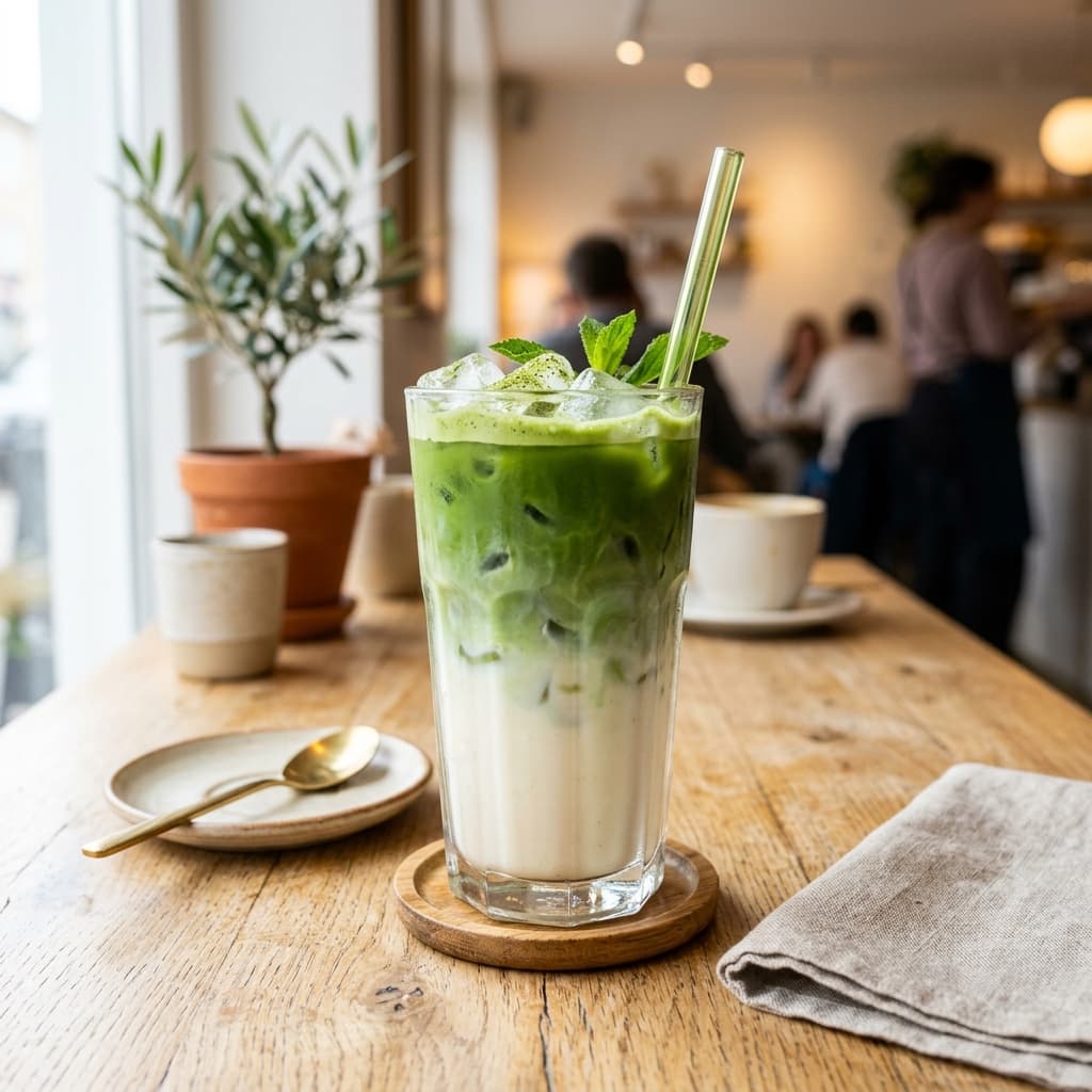 Iced Matcha Latte