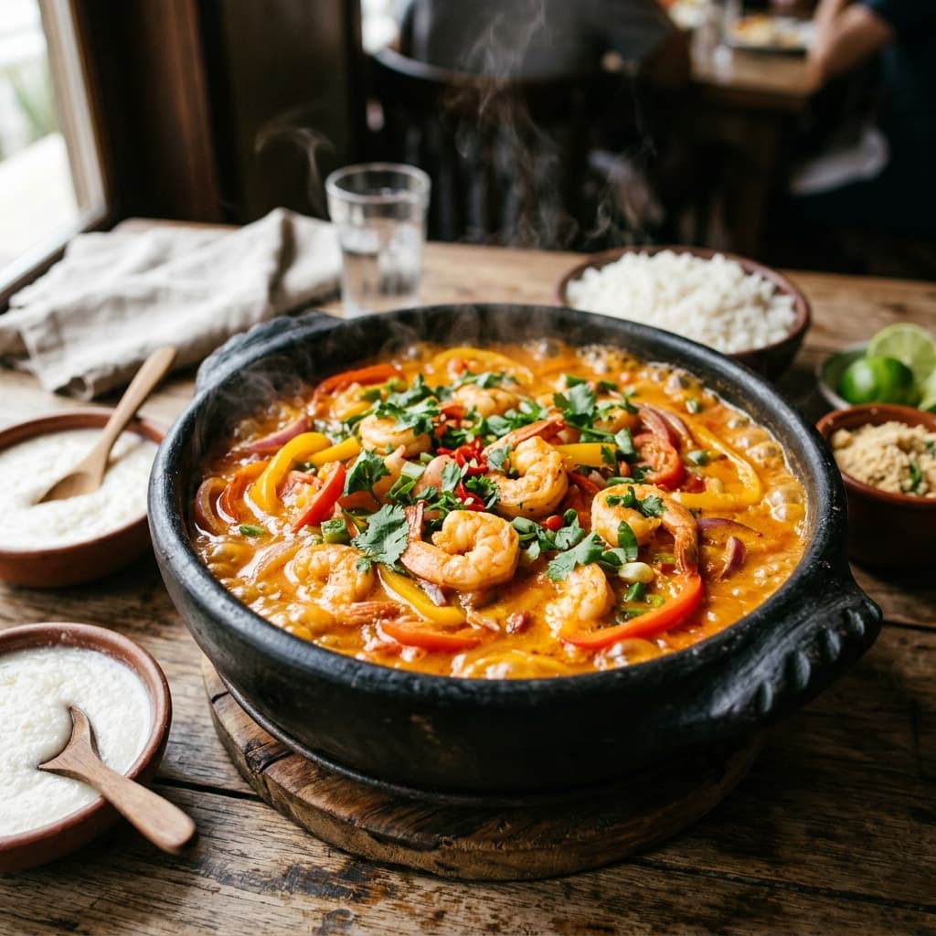 Moqueca de Camarão (Brazilian Shrimp Stew)