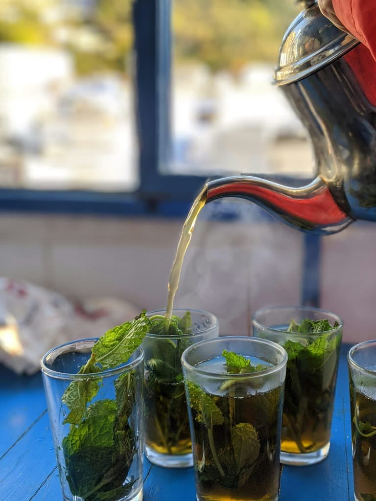 Traditional Moroccan Mint Tea