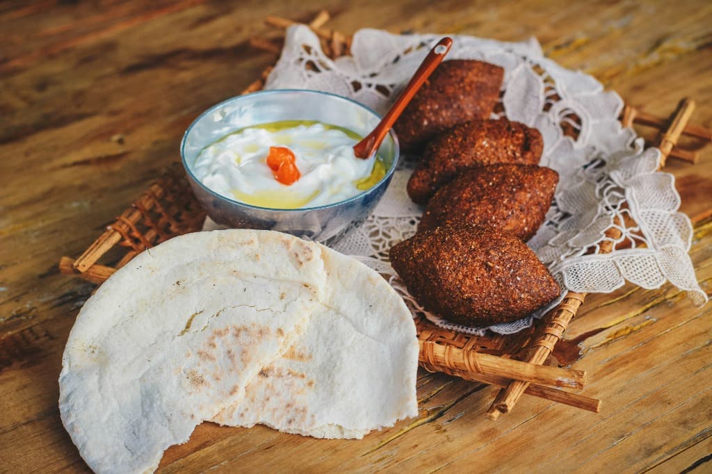 Authentic Lebanese Kibbeh (Crispy Spiced Meat & Bulgur Croquettes)