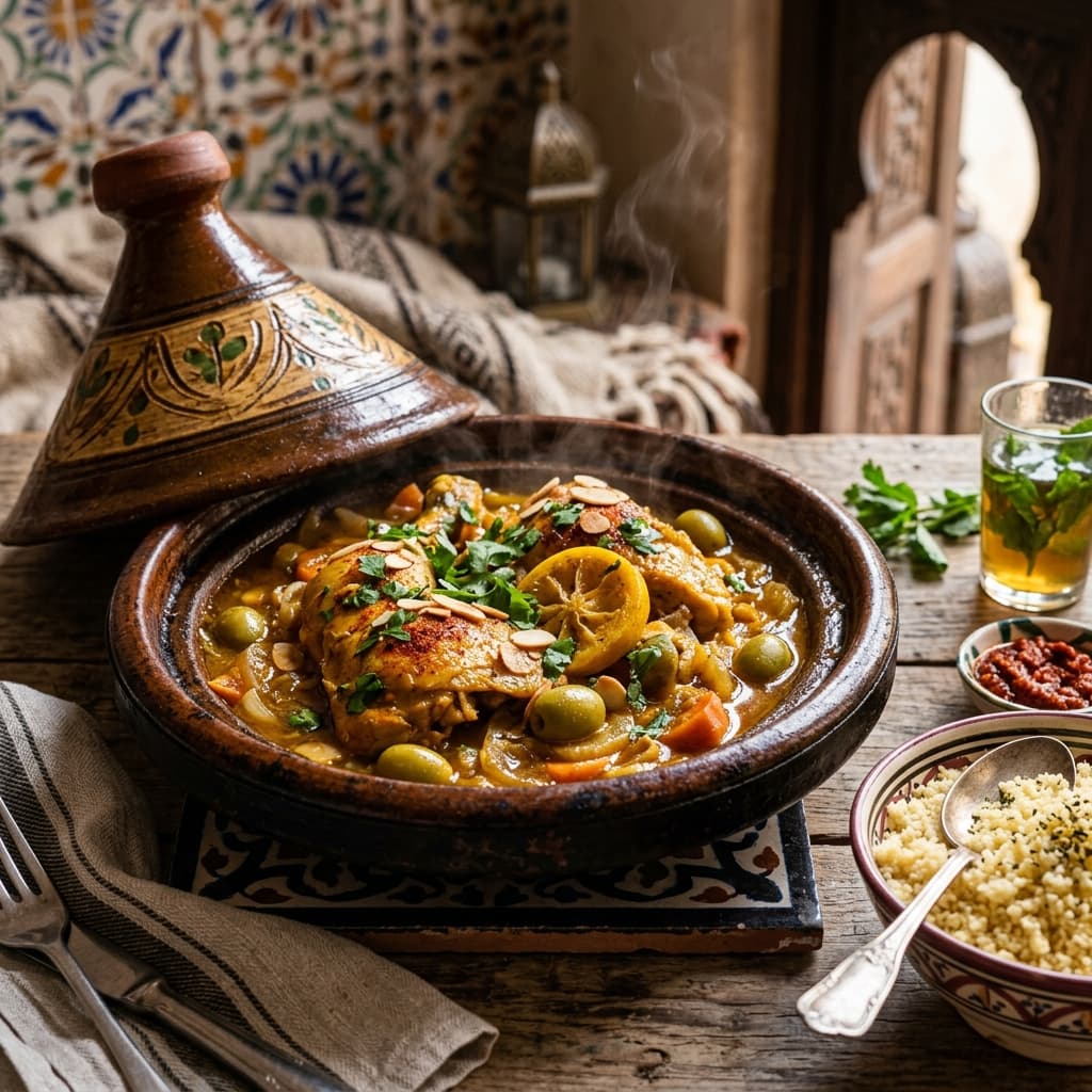 Chicken Tagine with Preserved Lemons