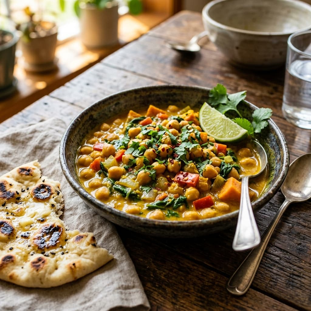 Creamy Coconut Chickpea Curry