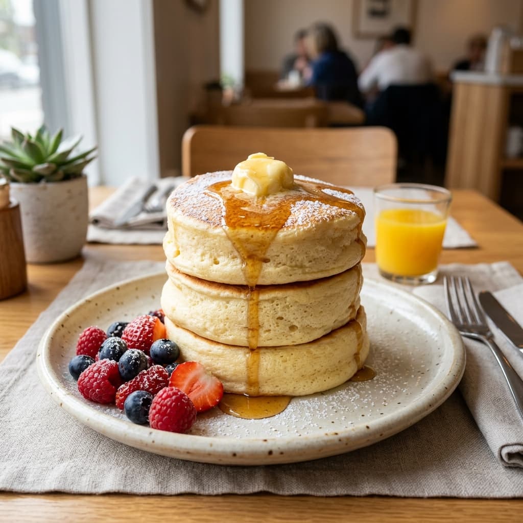 Japanese Soufflé Pancakes