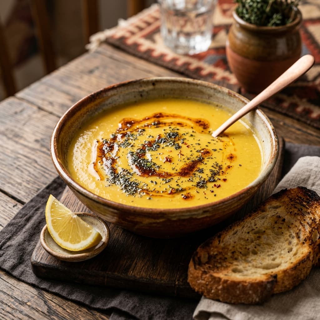 Mercimek Çorbası (Red Lentil Soup)