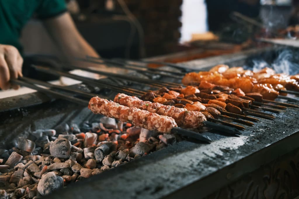 Authentic Turkish Adana Kebabs